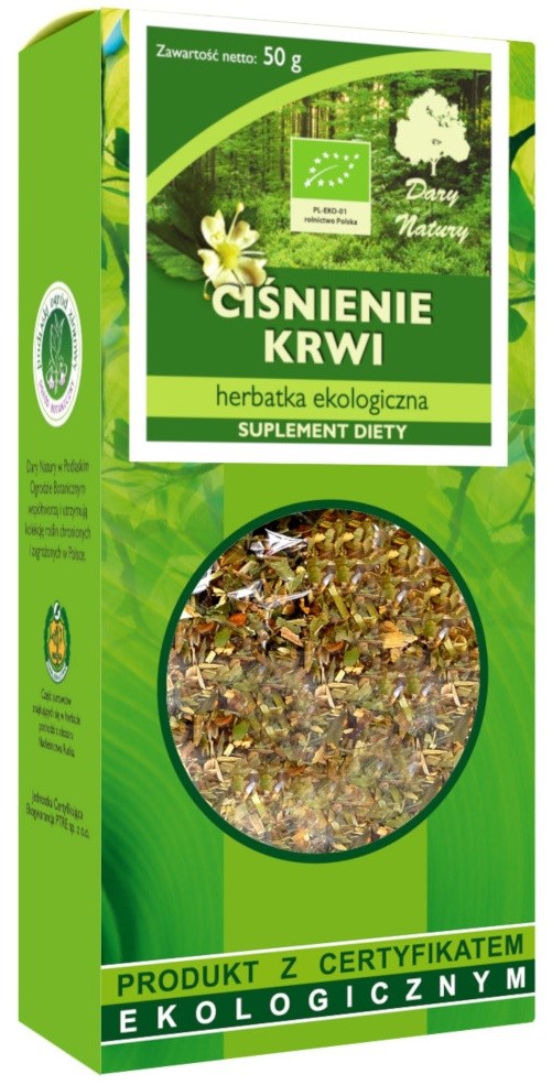 Herbatka ciśnienie krwi bio wspiera zdrowie naturalnie
