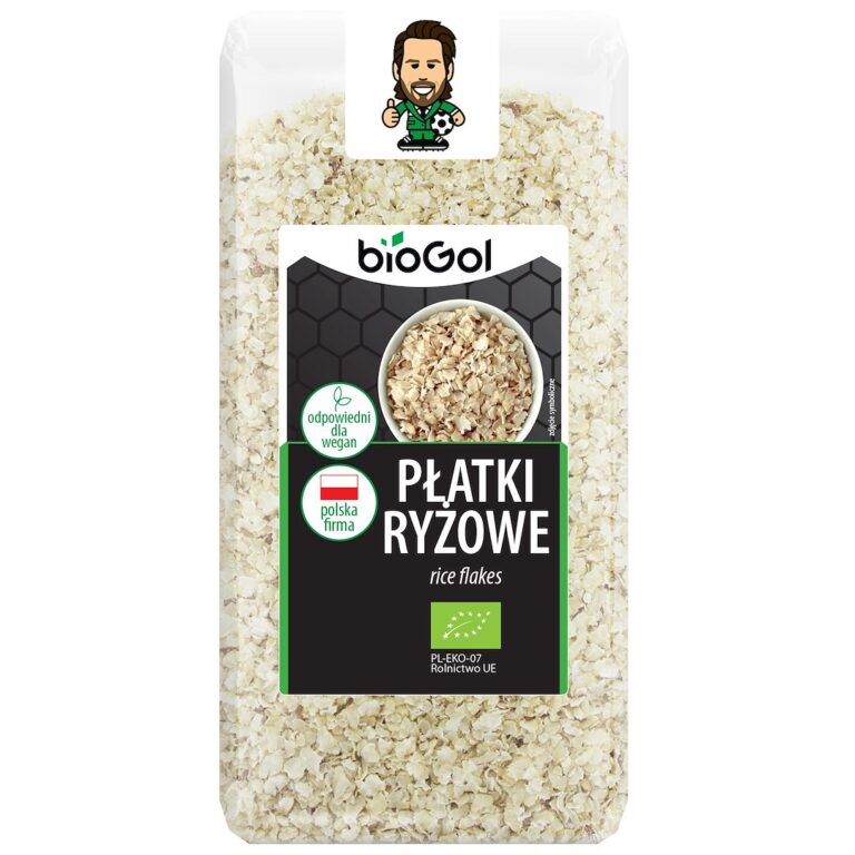 Płatki ryżowe BIO od Biogol zdrowa przekąska na każdy dzień