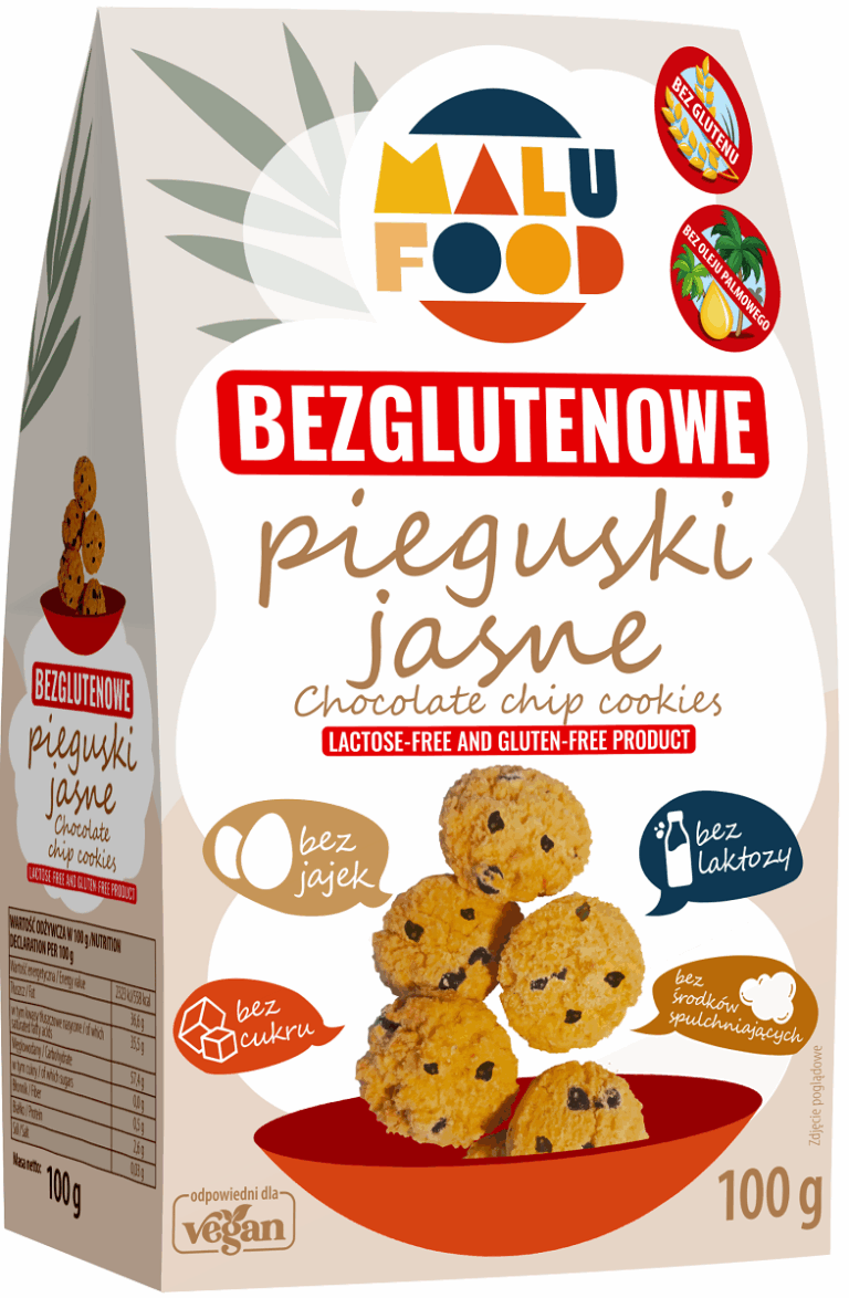 Ciastka Pieguski Jasne bez cukru od Malu Food