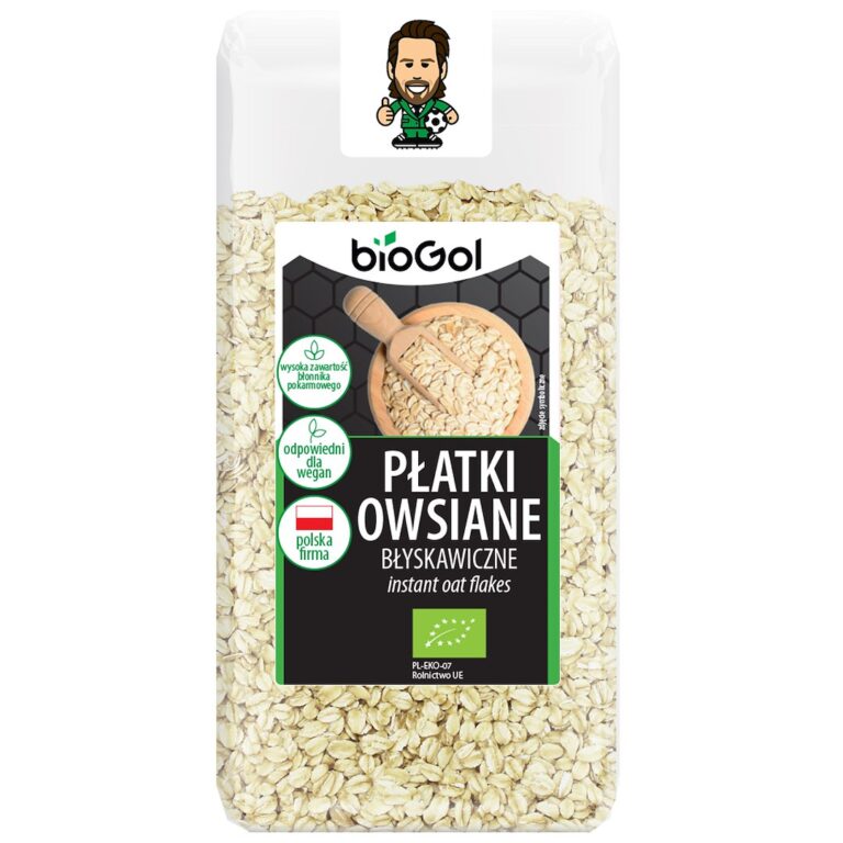 Płatki owsiane BIO zdrowie i smak w każdej kuchni