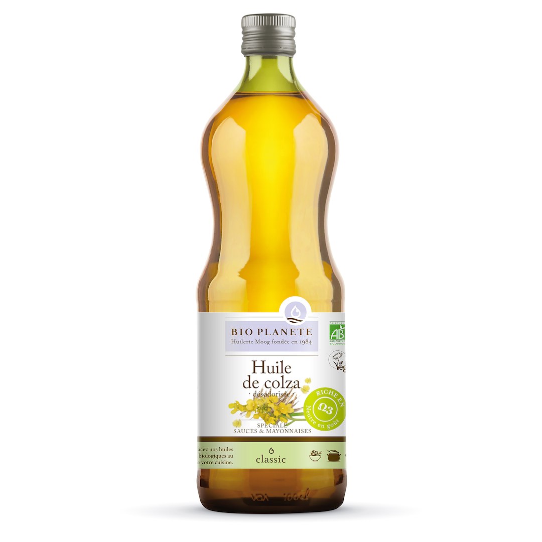 OLEJ RZEPAKOWY BEZWONNY OMEGA-3 BIO 1 L – BIO PLANETE
