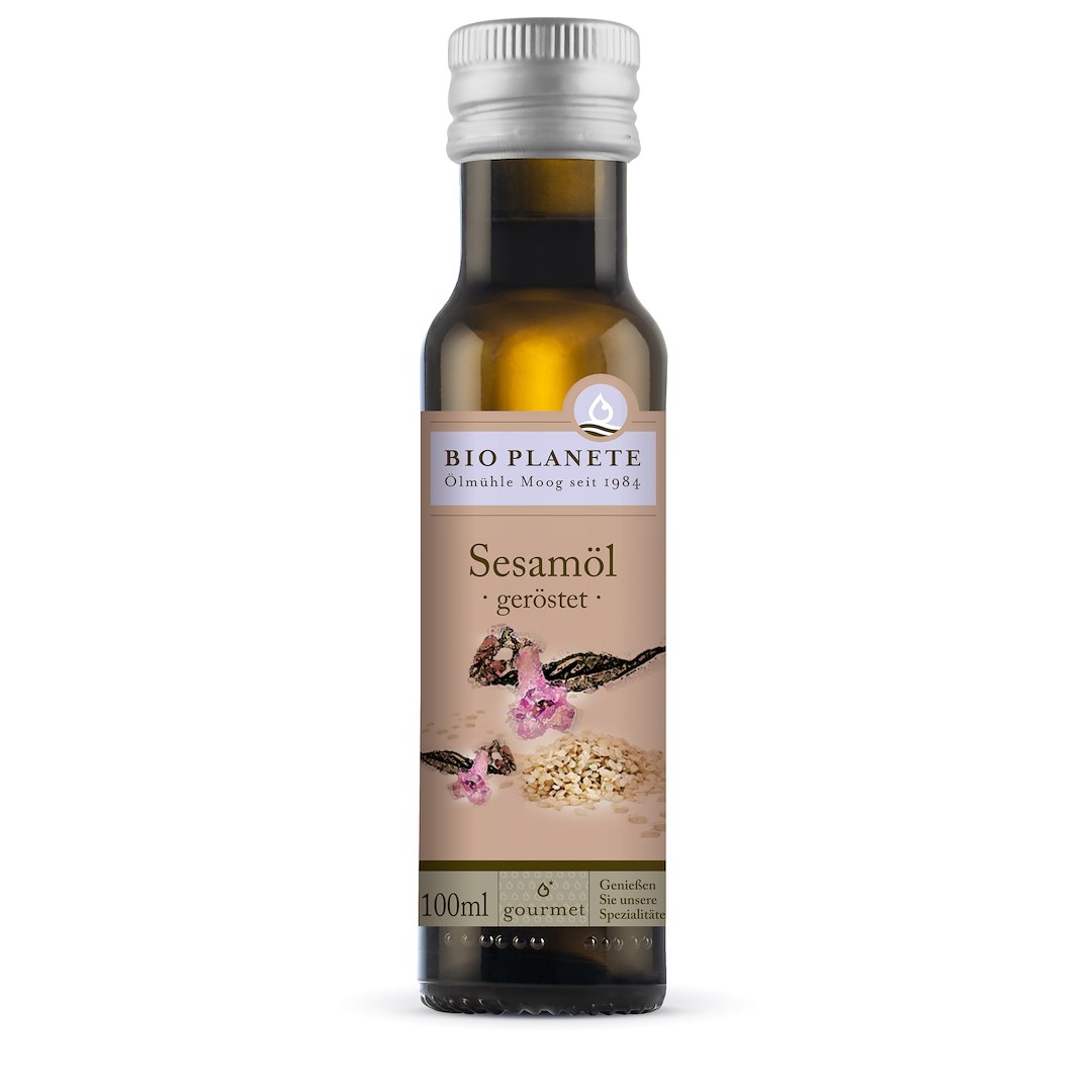 OLEJ SEZAMOWY (Z PRAŻONYCH NASION) BIO 100 ml – BIO PLANETE