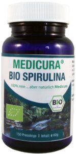 SPIRULINA BIO (400 mg) 150 TABLETEK - MEDICURA
