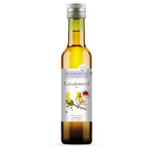 OLEJ Z LNIANKI (RYDZOWY) TŁOCZONY NA ZIMNO BIO 250 ml – BIO PLANETE