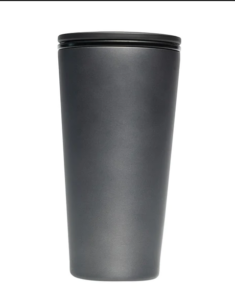 KUBEK TERMICZNY SLIDE ANTRACYT 420 ml - CHIC-MIC