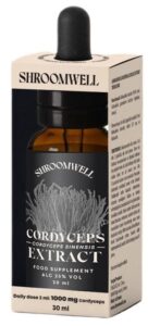 GRZYBY CORDYCEPS SINENSIS EKSTRAKT W KROPLACH 30 ml – SHROOMWELL