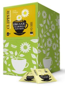 HERBATKA RUMIANKOWA FAIR TRADE BIO (250 x 1,5 g) 375 g - CLIPPER