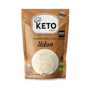 MAKARON (KONJAC) UDON BEZGLUTENOWY BIO 270 g (200 g) – KETO CHEF