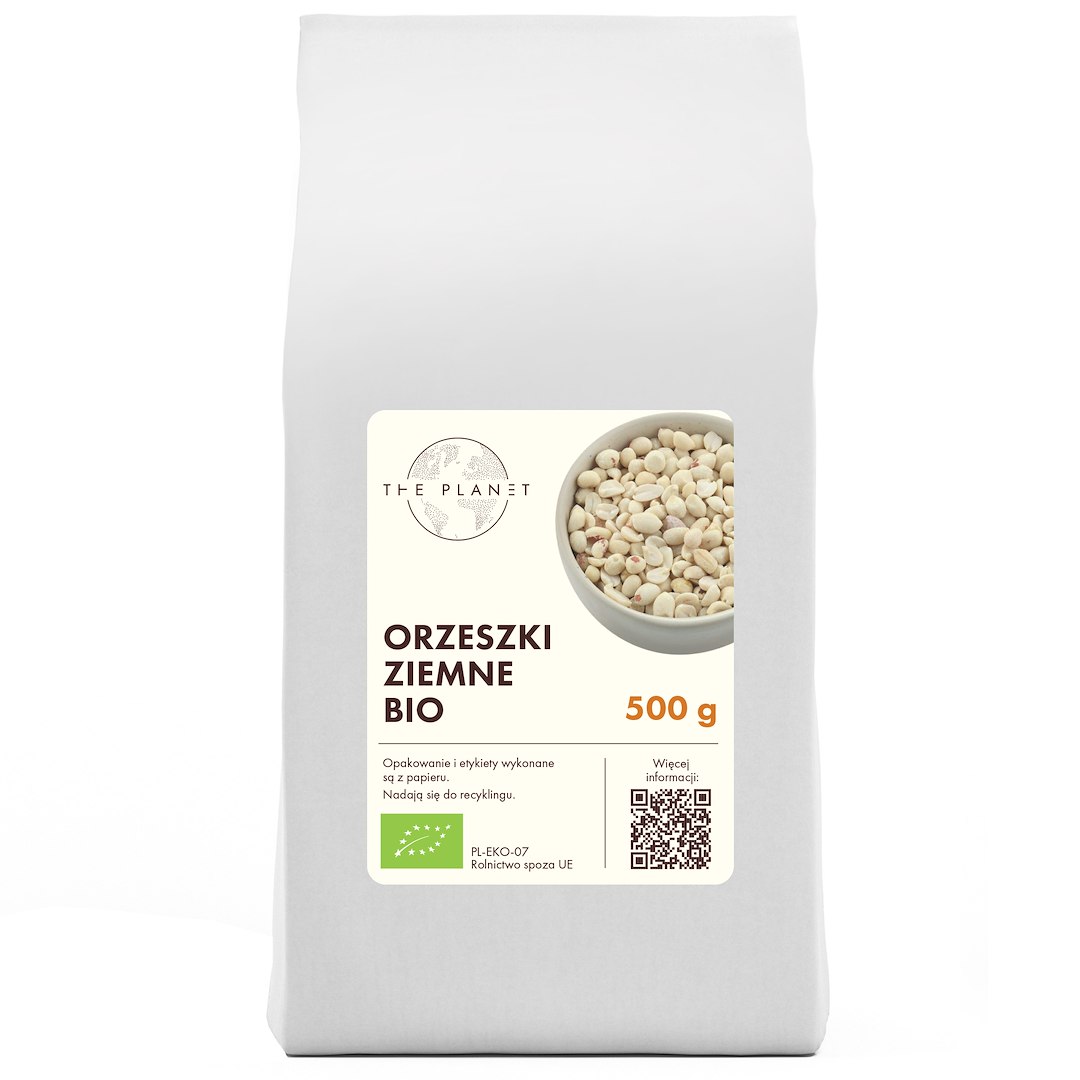 ORZESZKI ZIEMNE BIO 500 g – THE PLANET