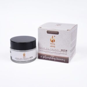 KREM DO TWARZY DLA MĘŻCZYZN NAWILŻAJĄCO - REGENERUJĄCY 50 ml - TERRA ZDRÓJ (SERIA BOROWINOWA)
