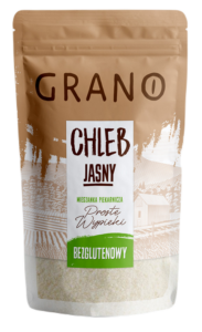 MIESZANKA DO WYPIEKU CHLEBA JASNEGO BEZGLUTENOWA 500 g – GRANO