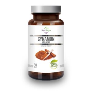 CYNAMON CEJLOŃSKI EKSTRAKT (400 mg) 60 KAPSUŁEK - SOUL FARM