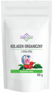 KOLAGEN RYBI Z DZIKĄ RÓŻĄ W PROSZKU 100 g - SOUL FARM