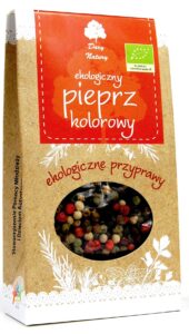 PIEPRZ KOLOROWY ZIARNISTY BIO 30 g – DARY NATURY
