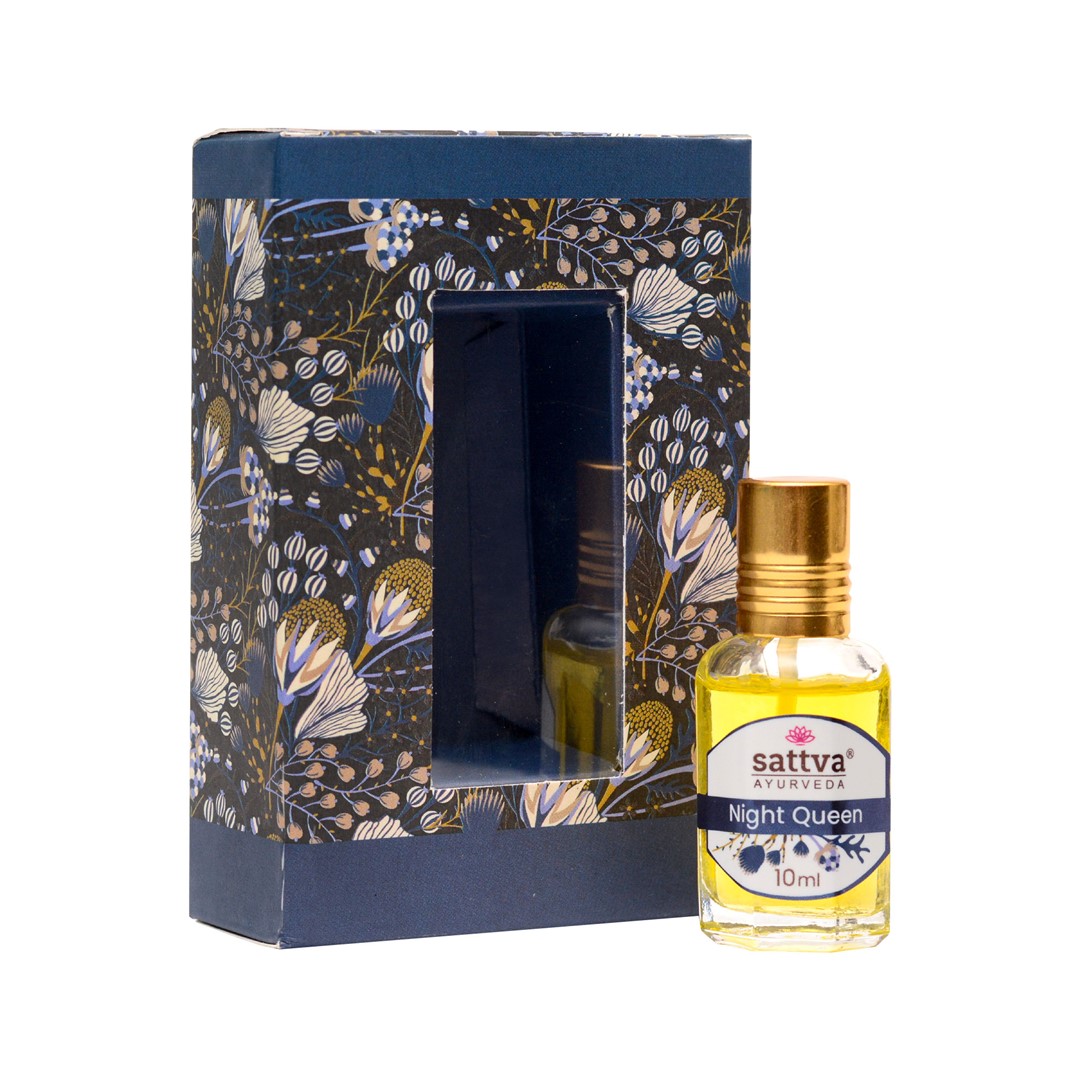 PERFUMY W OLEJKU KRÓLOWA NOCY (ROLL-ON) 10 ml – SATTVA (AYURVEDA)