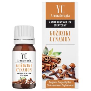 OLEJEK ETERYCZNY GOŹDZIKI Z CYNAMONEM 10 ml – YOUR CANDLE