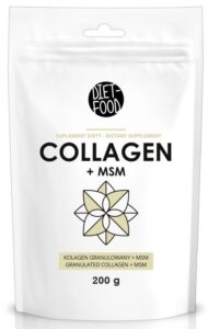 KOLAGEN + MSM INSTANT W PROSZKU 200 g - DIET-FOOD