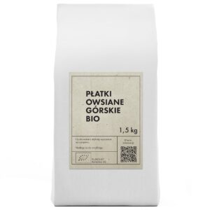PŁATKI OWSIANE GÓRSKIE BIO 1,5 kg – THE PLANET