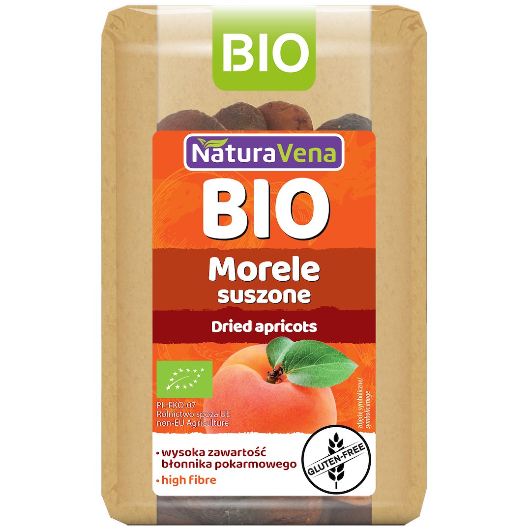 MORELE SUSZONE BEZGLUTENOWE BIO 400 g – NATURAVENA