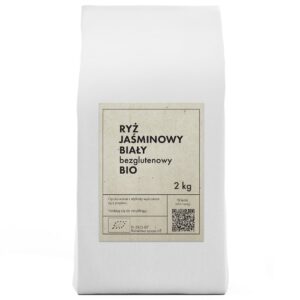 RYŻ JAŚMINOWY BIAŁY BEZGLUTENOWY BIO 2 kg – THE PLANET