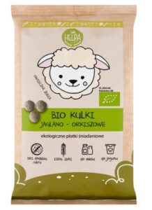 KULKI JAGLANO – ORKISZOWE BEZ DODATKU CUKRÓW BIO 160 g – HELPA