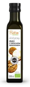 OLEJ Z ORZECHÓW MACADAMIA TŁOCZONY NA ZIMNO KETO BIO 250 ml – BATOM