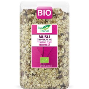 MUSLI TROPIKALNE BIO 600 g – BIO PLANET