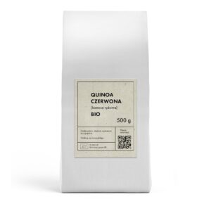 QUINOA CZERWONA (KOMOSA RYŻOWA) BIO 500 g – THE PLANET