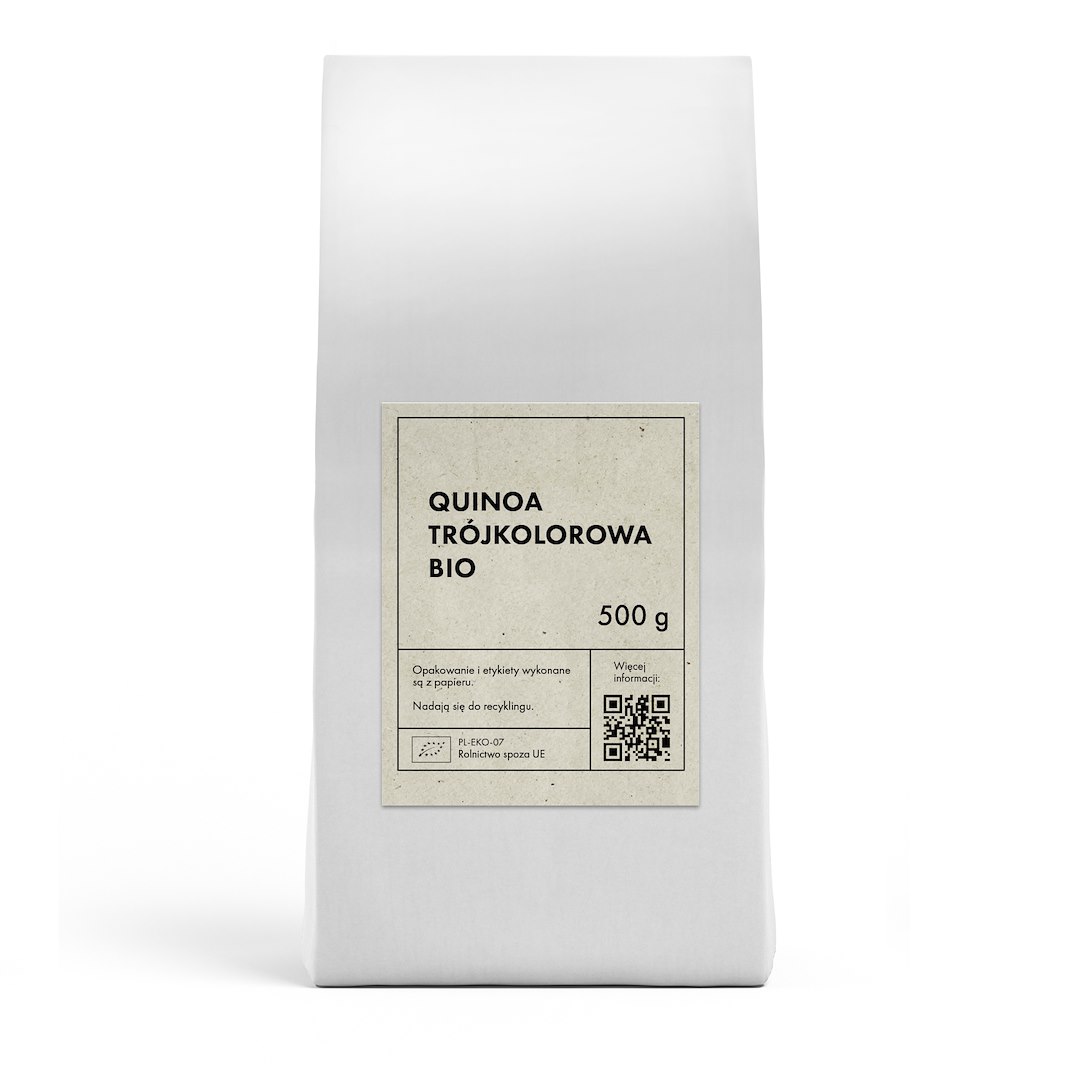 QUINOA TRÓJKOLOROWA BIO 500 g – THE PLANET