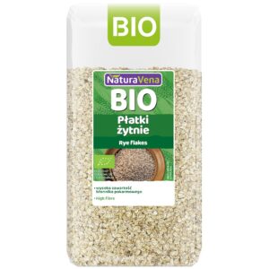 PŁATKI ŻYTNIE BIO 300 g - NATURAVENA