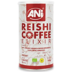 KAWA ROZPUSZCZALNA ARABICA Z REISHI ELIXIR BIO 100 g – ANI