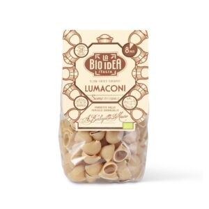MAKARON (SEMOLINOWY PÓŁRAZOWY) LUMACONI BIO 375 g – LA BIO IDEA