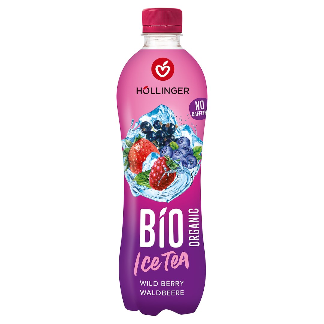 NAPÓJ ICE TEA O SMAKU OWOCÓW LEŚNYCH BIO 500 ml – HOLLINGER