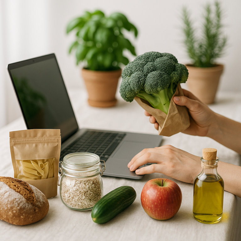 Zakupy online ze zdrową żywnością ekologiczną
