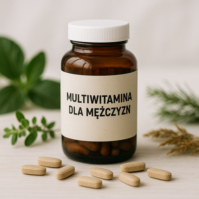 Multiwitamina dla mężczyzn - zdrowie i energia na co dzień