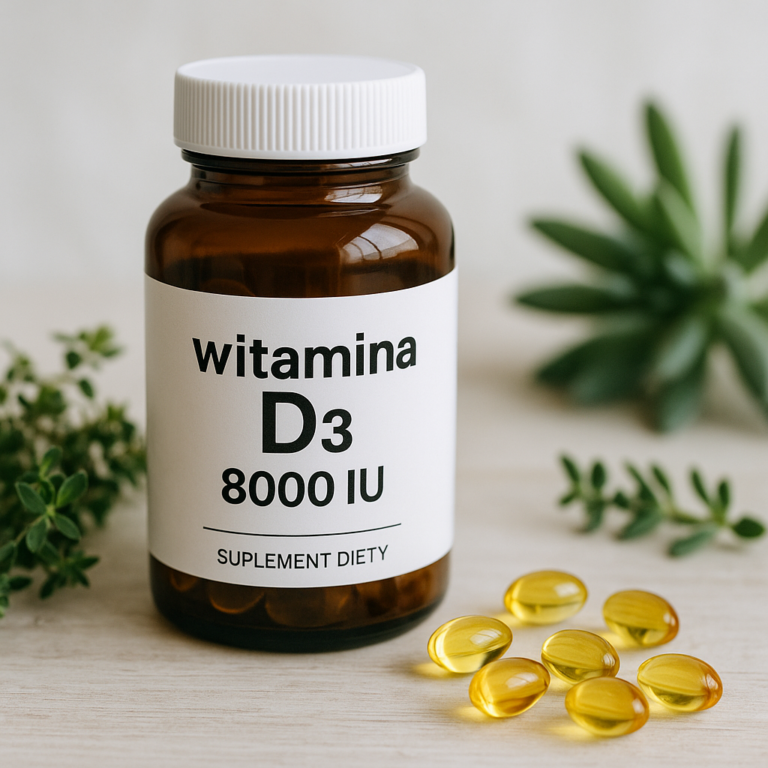Witamina D3 8000 IU - Korzyści i dawkowanie