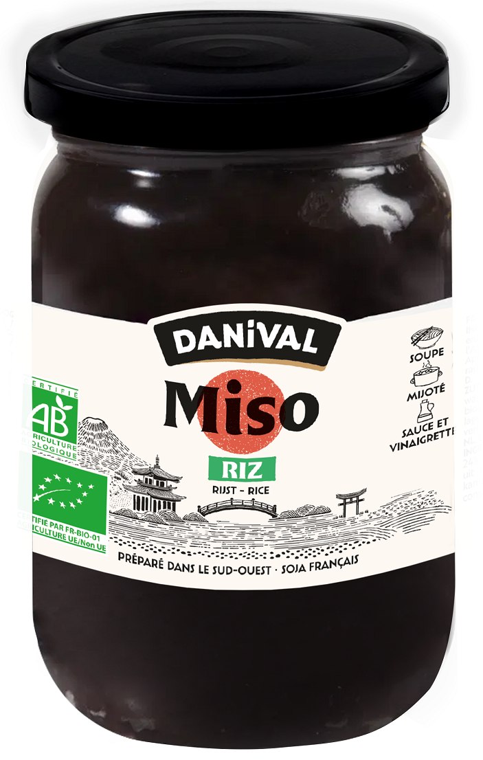 MISO RICE (PASTA Z SOI I RYŻU) BIO 200 g – DANIVAL