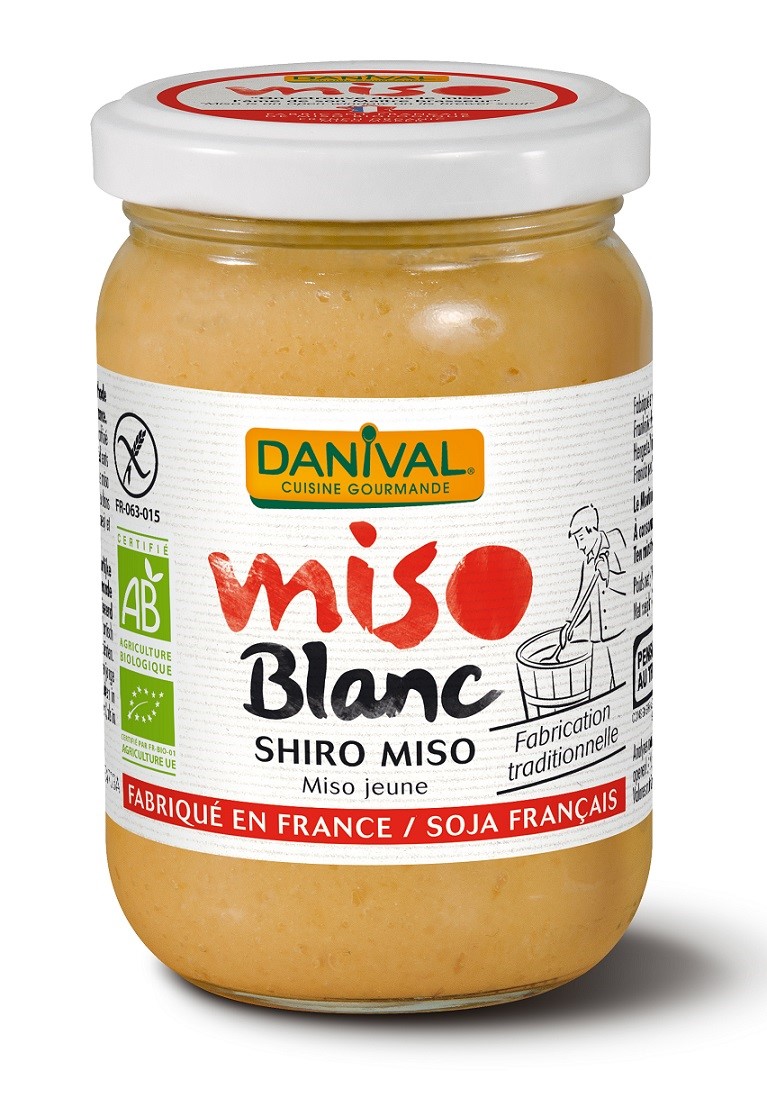 MISO SHIRO BIAŁE (PASTA Z RYŻU I SOI) BIO 200 g – DANIVAL