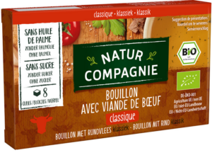 BULION – KOSTKI WOŁOWE BEZ DODATKU CUKRÓW BIO (8 x 12 g) 96 g – NATUR