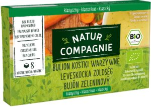 BULION – KOSTKI WARZYWNE BEZ DODATKU CUKRÓW BIO (8 x 10,5 g) 84 g – NATUR