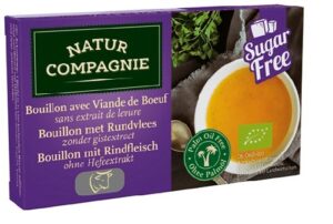 BULION – KOSTKI WOŁOWE BEZ DODATU CUKRÓW I DROŻDŻY BIO (8 x 10 g) 80 g –