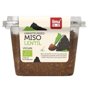 MISO LENTIL (PASTA Z SOCZEWICY I RYŻU) BIO 300 g – LIMA