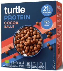 KULKI PROTEINOWE KAKAOWE BEZGLUTENOWE BIO 250 g – TURTLE