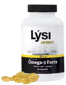 OMEGA-3 FORTE 120 KAPSUŁEK – LYSI SPORT
