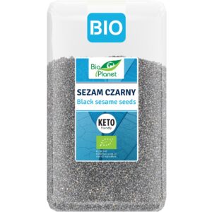 SEZAM CZARNY NIEŁUSKANY BIO 1 kg – BIO PLANET