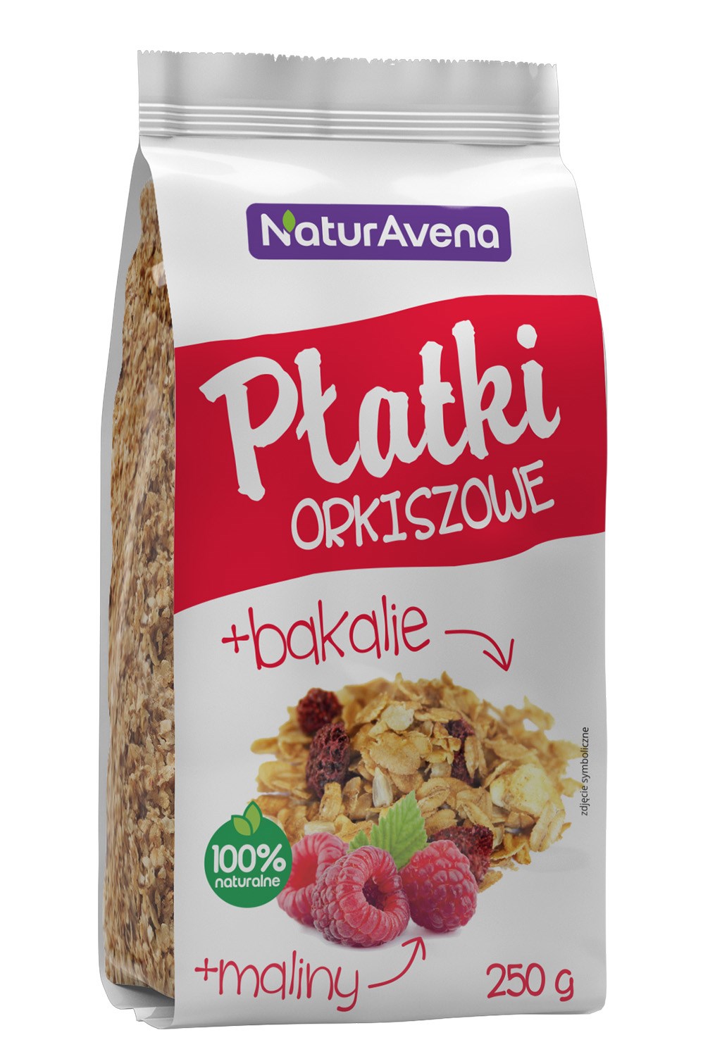 PŁATKI ORKISZOWE BŁYSKAWICZNE Z OWOCAMI TROPIKALNYMI, SŁONECZNIKIEM I