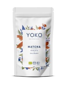HERBATA ZIELONA MATCHA JAPOŃSKA BARISTA + KULINARNA BEZGLUTENOWA BIO 100
