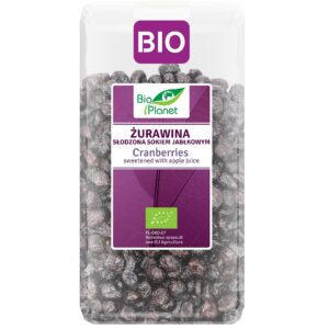 ŻURAWINA Z SOKIEM JABŁKOWYM BIO 400 g – BIO PLANET