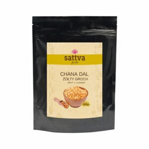GROCH ŻÓŁTY ŁUSKANY CHANA DAL 500 g – SATTVA (FOODS)