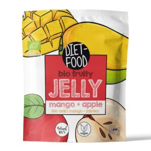 ŻELKI MANGO – JABŁKO BEZ ŻELATYNY BIO 50 g – DIET-FOOD